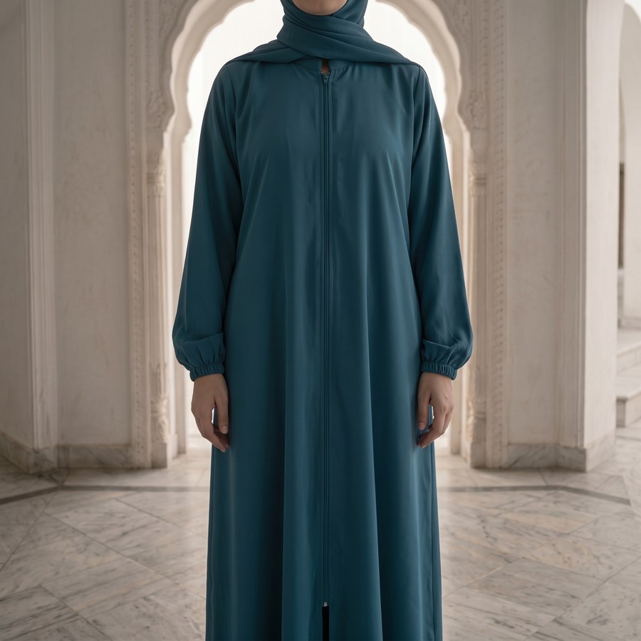 Zip-Front Abayas