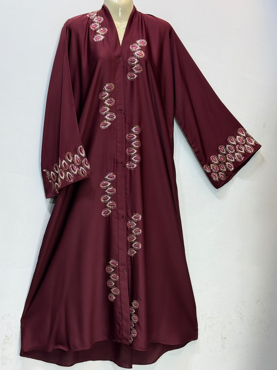 Merlot Embroidered