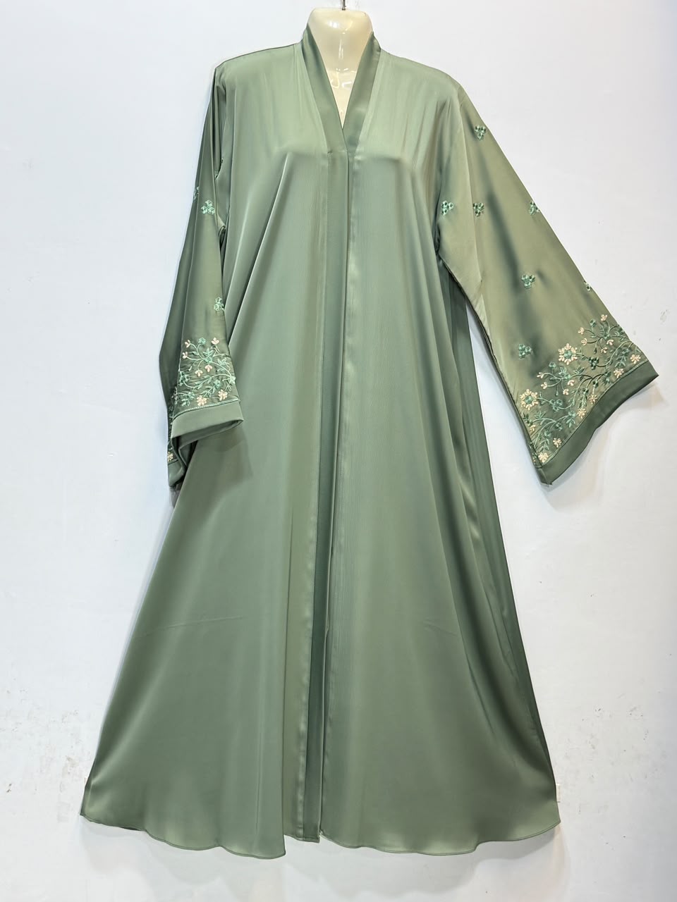Sage Embroidered