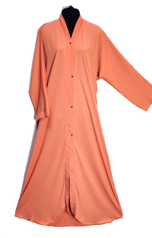 Peach Manjan Gown