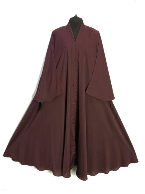 Espresso Wing Cheel Abaya