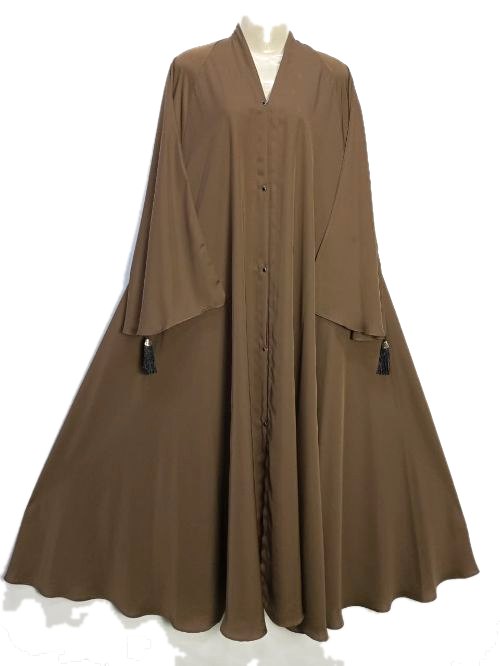 Chocolate Wing Cheel Abaya