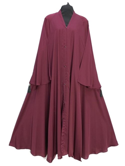 Merlot Wing Cheel Abaya