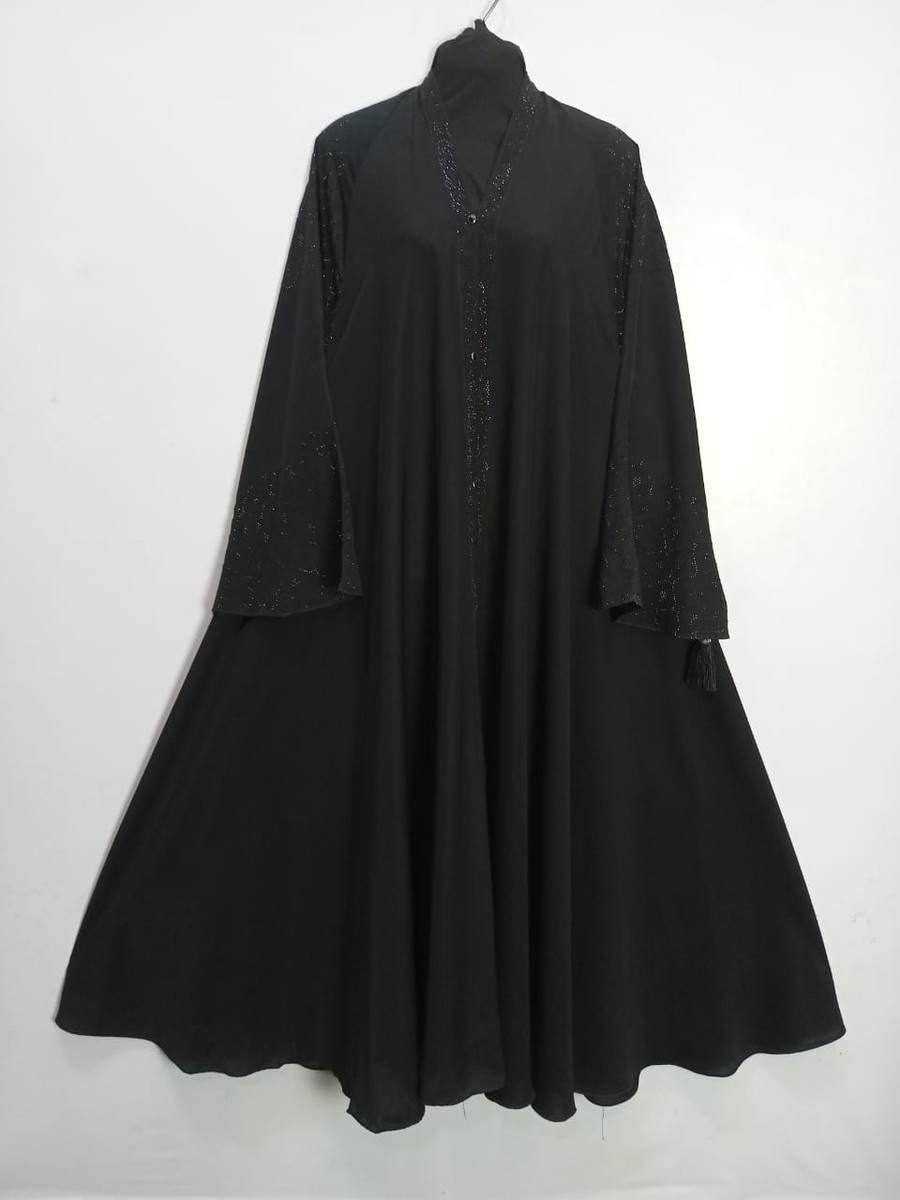 Black Nug Cheel Abaya