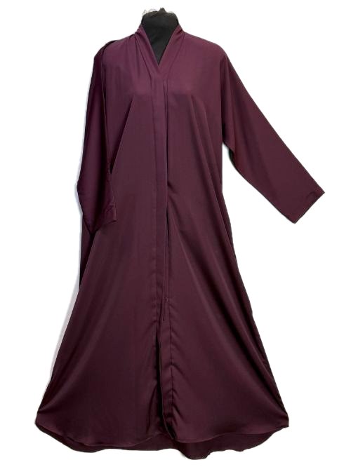 Merlot Double Patti Gown