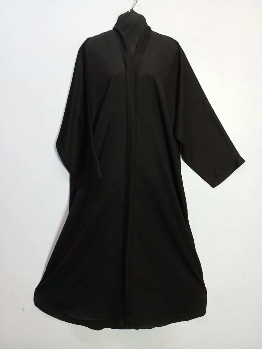 Black Double Patti Gown