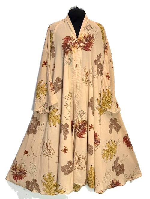 Sand Printed Cheel Abaya (PC65)