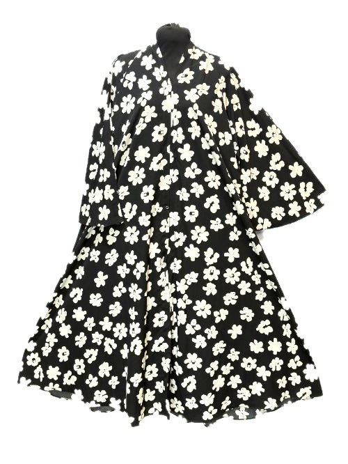 Graphite Printed Cheel Abaya (PC77)