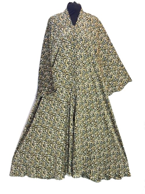 Sage Green Printed Tiktok Cheel Abaya (PTC09)