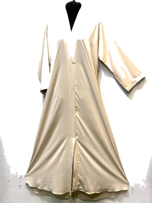 Oatmeal Shisha Pocket Abaya