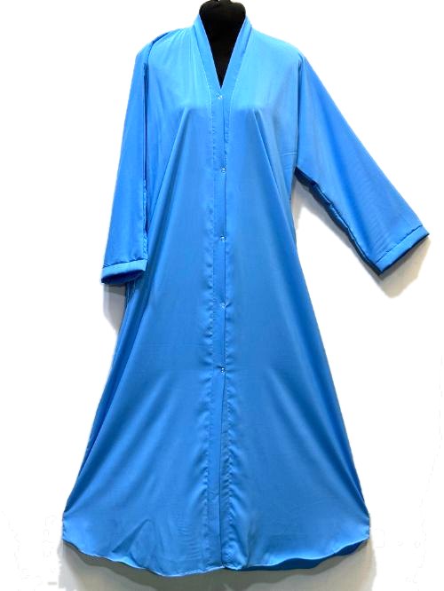 Denim Blue Shisha Pocket Abaya