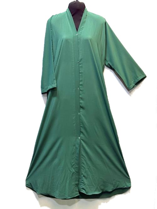 Forest Green Shisha Pocket Abaya