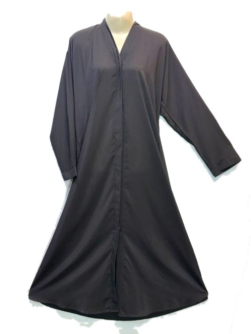 Jet Black Shisha Pocket Abaya (SG1)