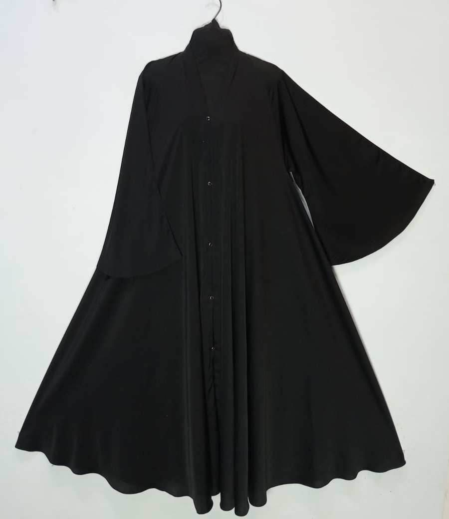 Black Tiktok Cheel Abaya