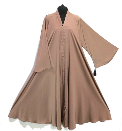Mocha Tiktok Cheel Abaya