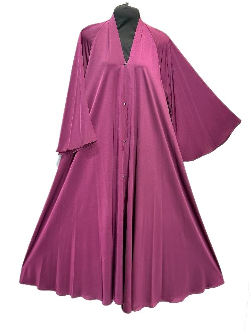 Magenta Tiktok Cheel Abaya