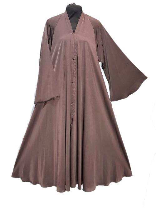 Taupe Tiktok Cheel Abaya