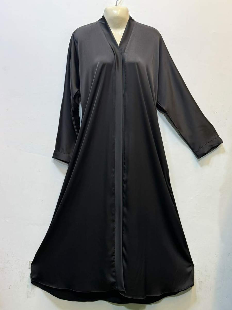 Black Tiktok Satin Gown