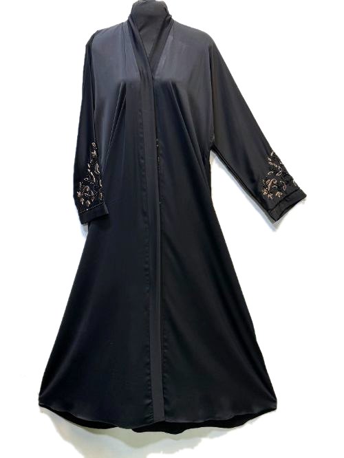 Katdana Black Tiktok Abaya (TKB05)