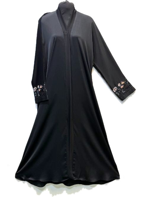 Katdana Black Tiktok Abaya (TKB06)