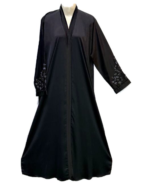 Katdana Black Tiktok Abaya (TKB07)