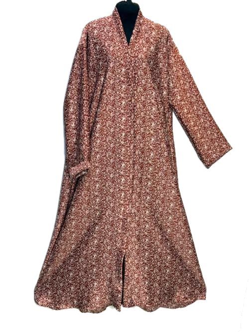 Mocha Printed Tiktok Abaya
