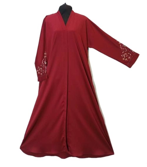 Wine Katdana Zoom Abaya (ZKG20)