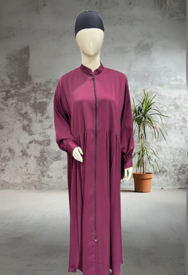 Mahira Zipper Abaya - Image 2