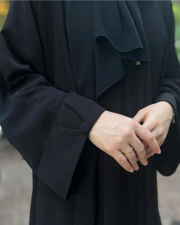 Coat Style Abaya - Image 3