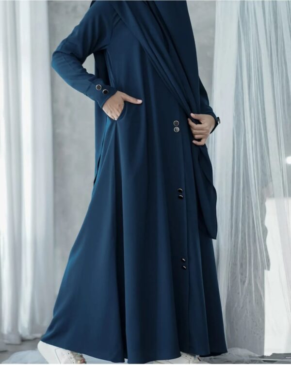 Button Style Abaya - Image 2